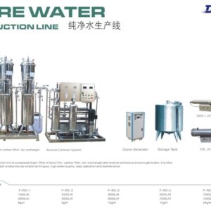 PURE WATER PRODUCTION LINE